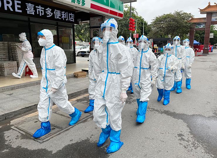 集团党员助力广州疫情封控区，筑牢抗疫“长城”