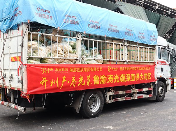 渠路赋能，集团助力沉庆开州蔬菜首发直供大湾区